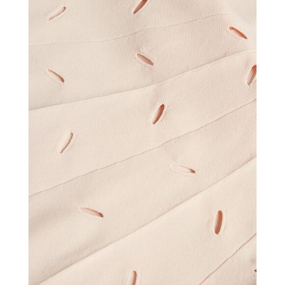 Ted Baker Ambyr Full Needle Stitch Detailed Hem Mini Dress Size 8 - Picture 5 of 7